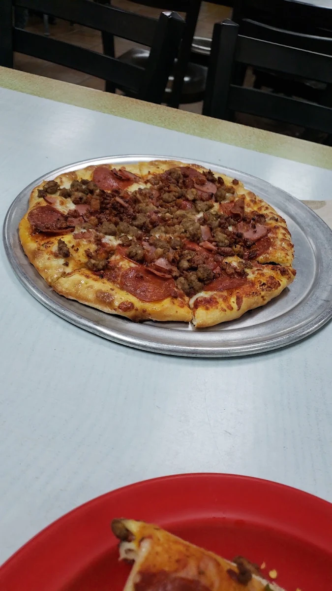 Personal Pan Meat Lovers with Extra Bacon