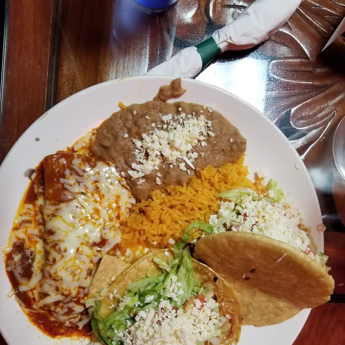 CHICKEN ADOBO TACO DINNER