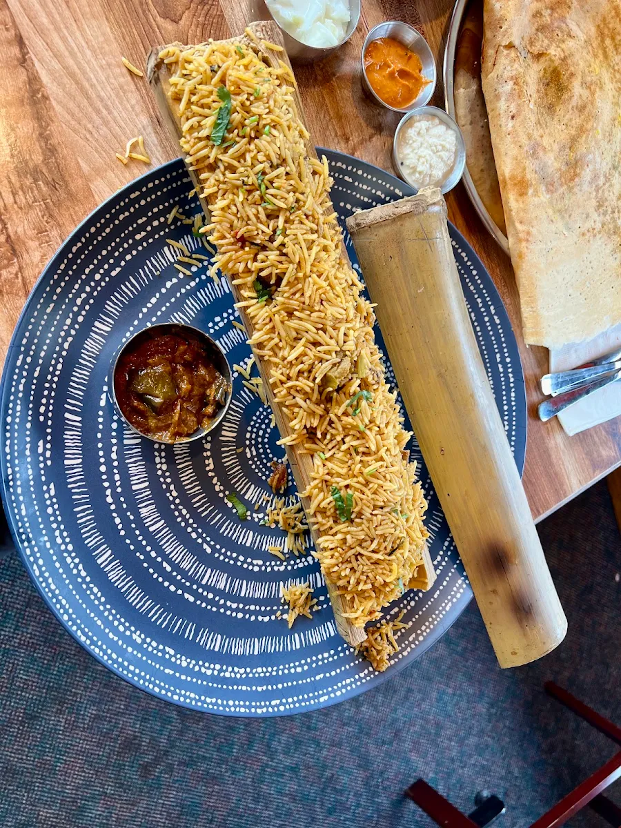 Goat Biryani, Chennai Express South Indian Kitchen & Bar