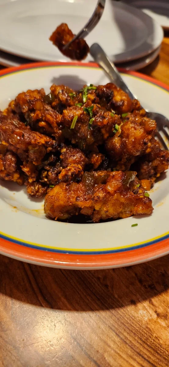 Gobi Manchurian, Chennai Express South Indian Kitchen & Bar