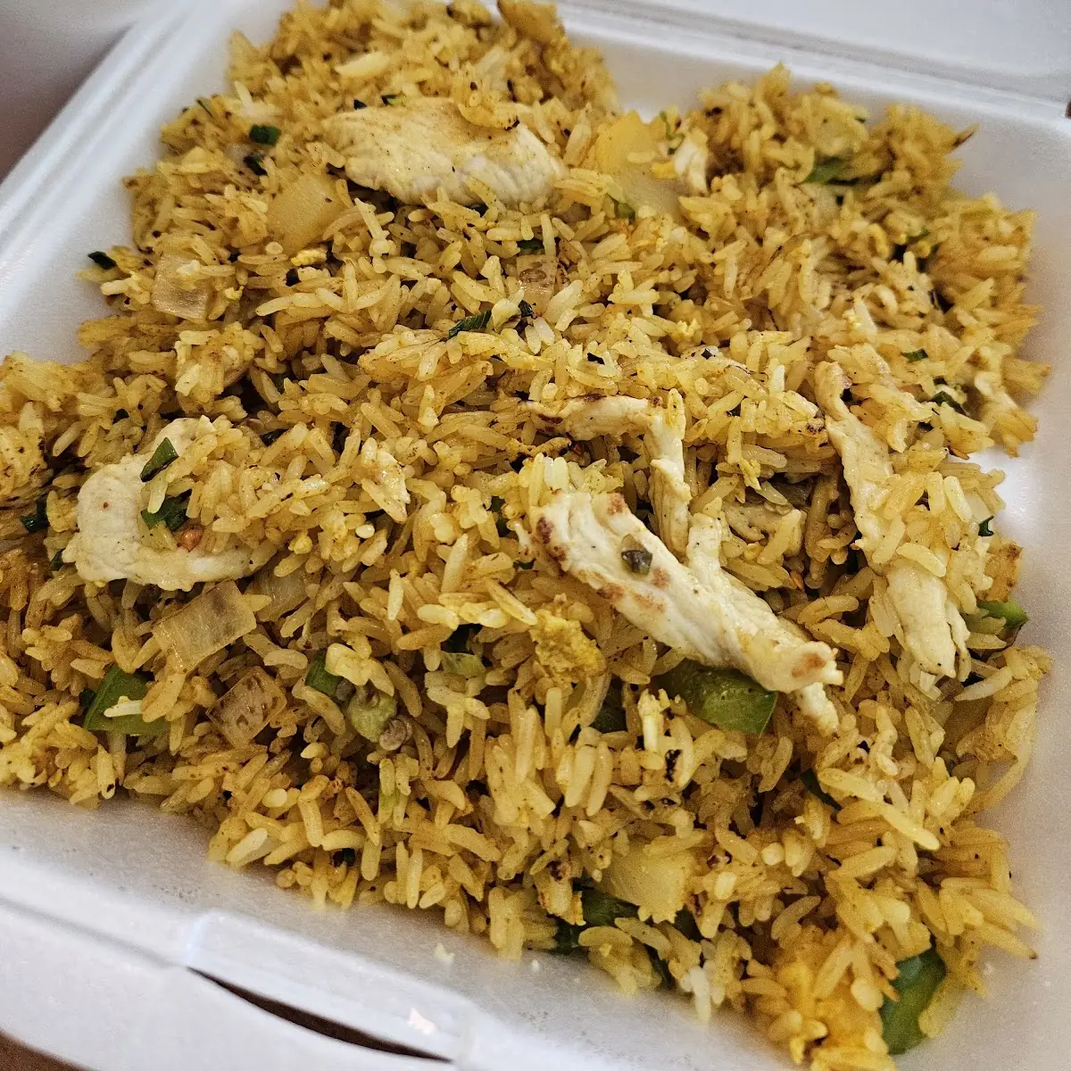Hawaiian Curry Chicken Fried Rice