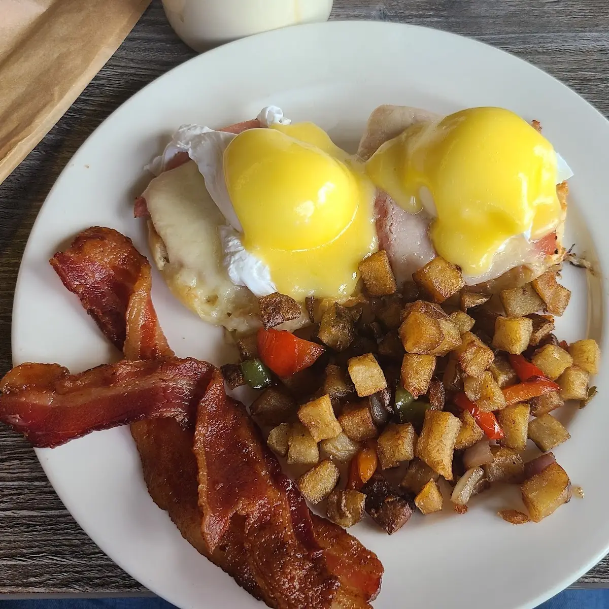 Classic Ham & Cheese Benedict