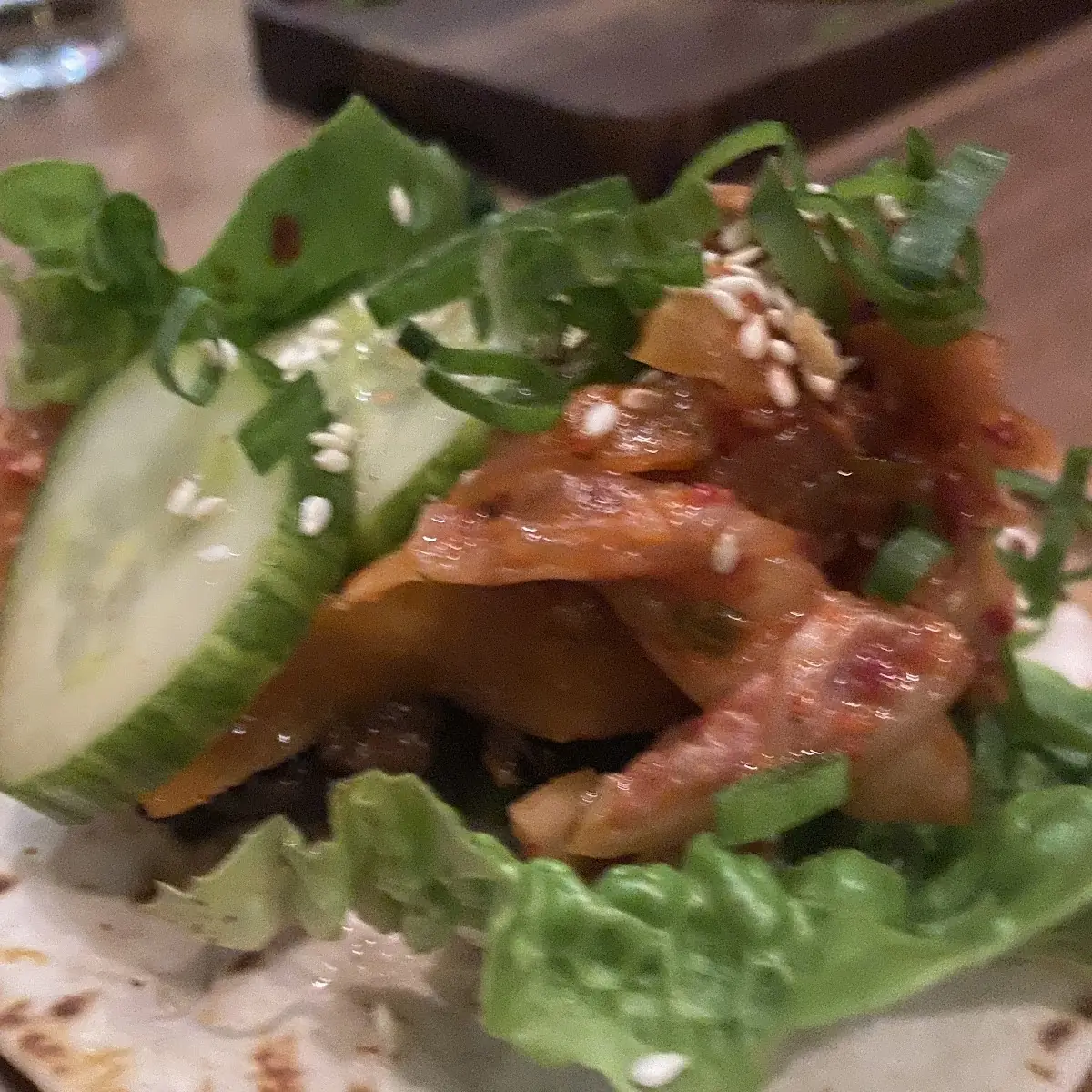 Korean Short Rib Taco