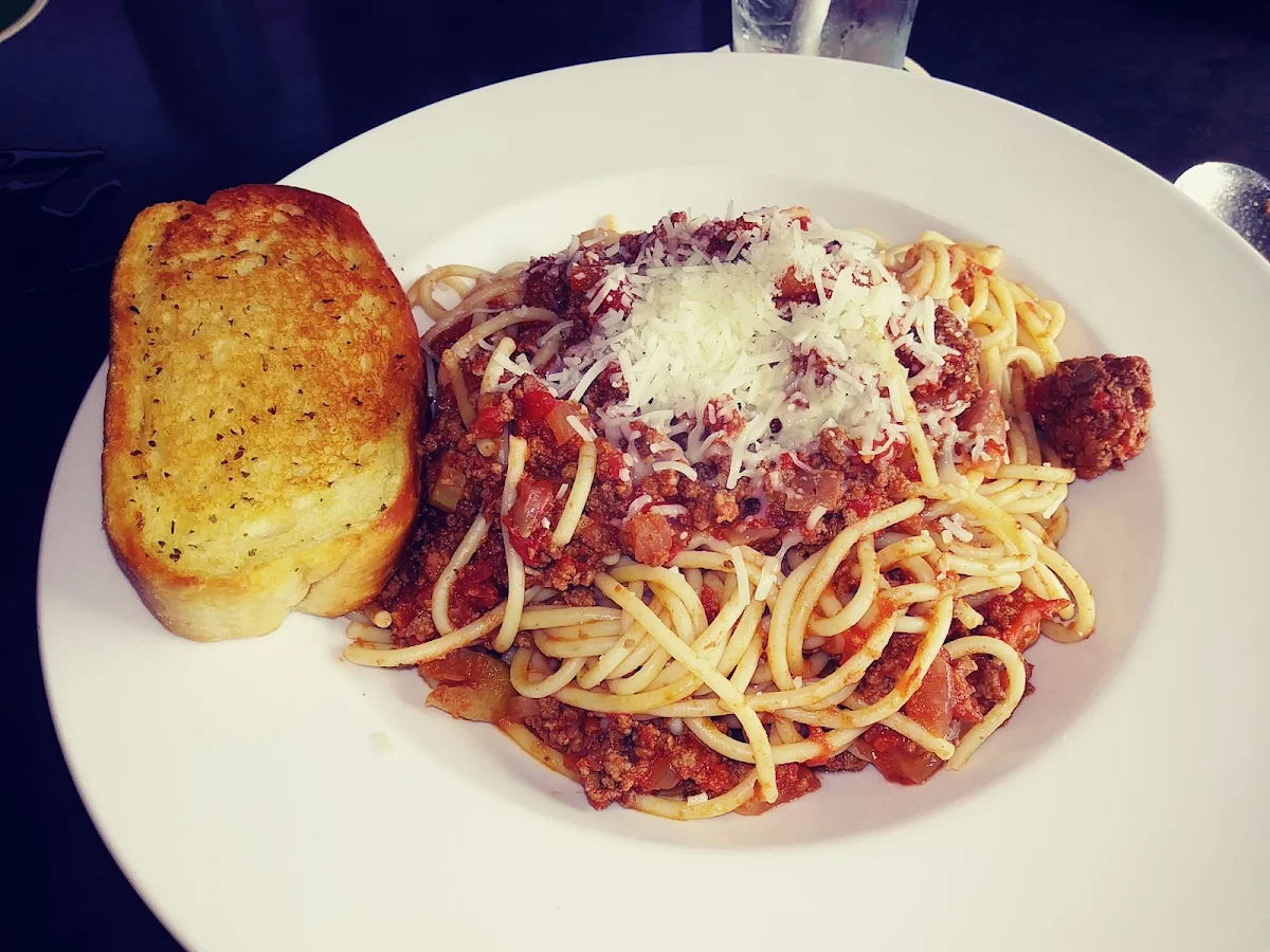 Spaghetti Meat Sauce, Wildcat Grill