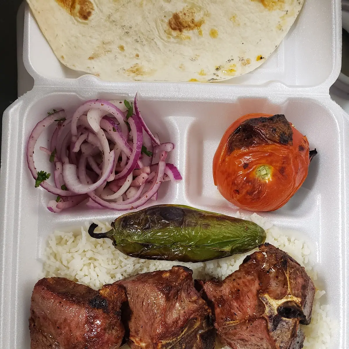 Lamb Loin Chops Plate