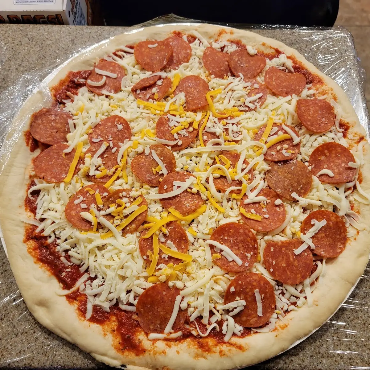 Mini Murph Pepperoni Pizza Baking Required