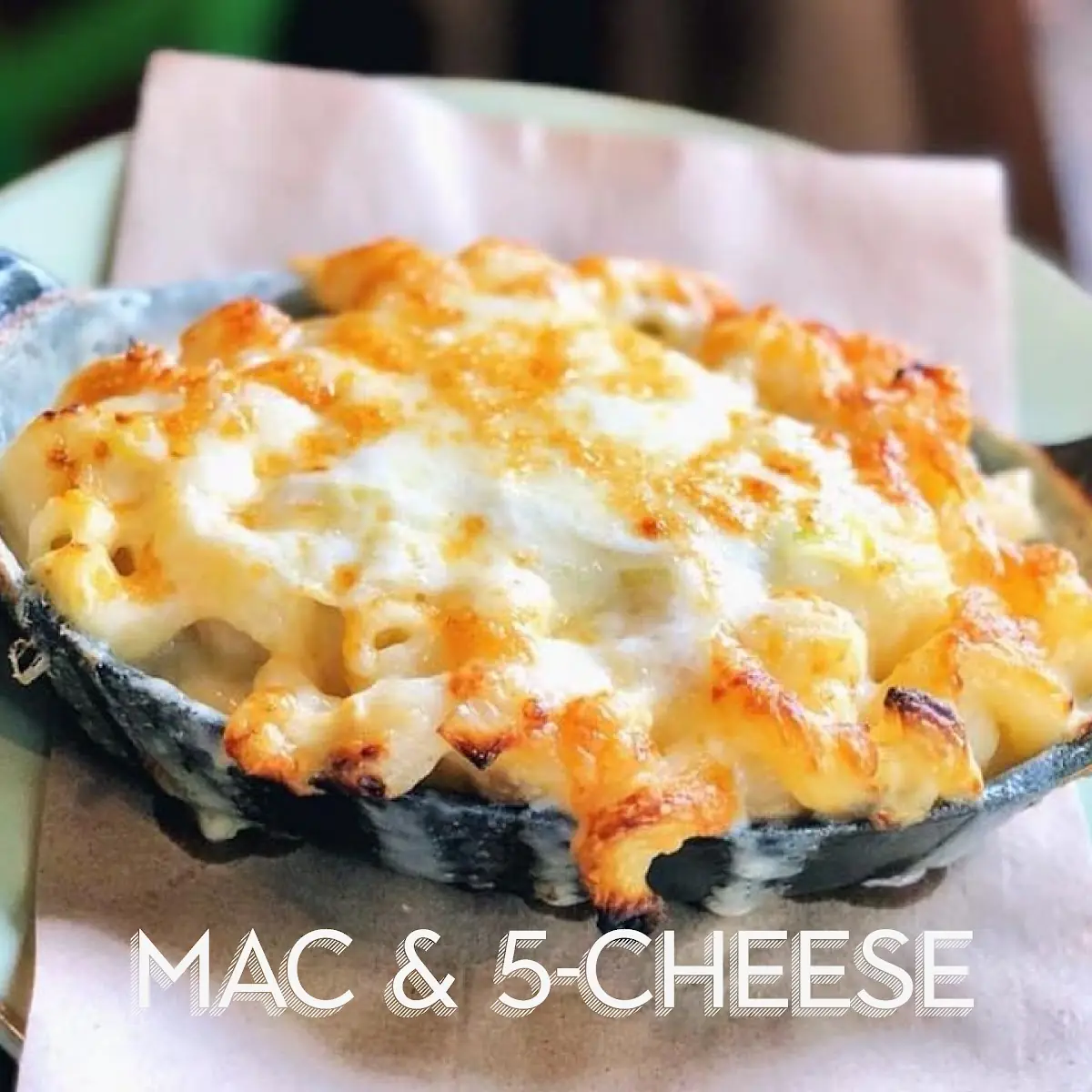 Cast Iron Mac & 5 Cheese