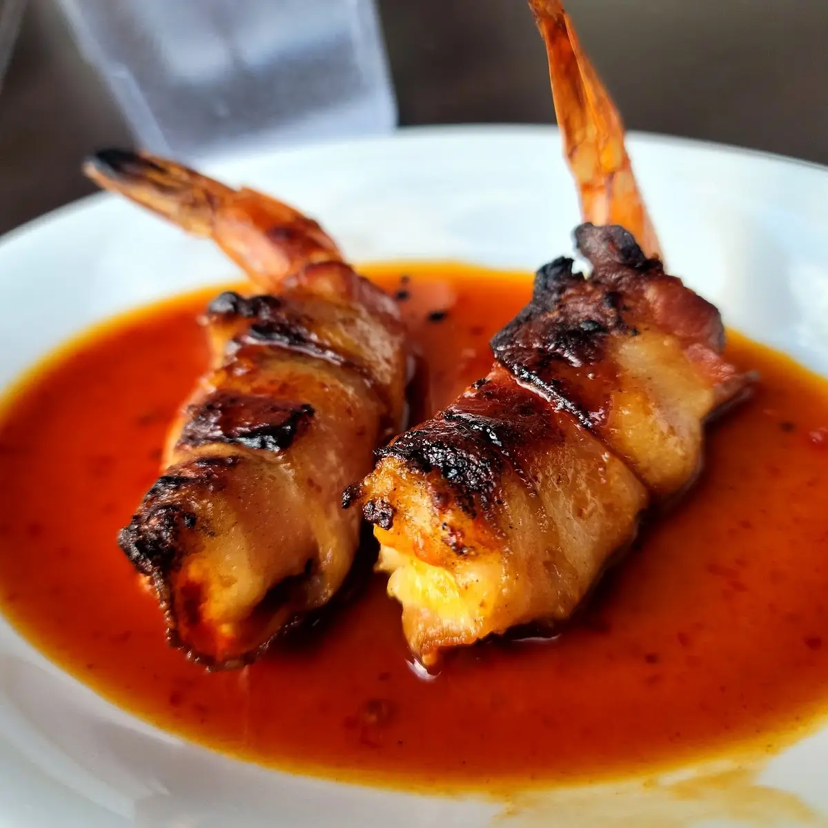 Bacon Wrapped Shrimp Diablo