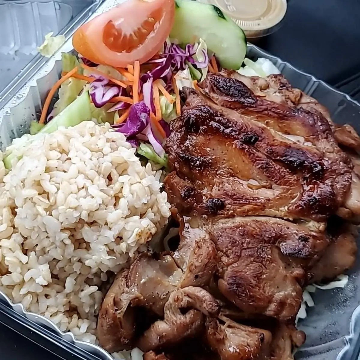 Lighter BBQ Chicken Plate
