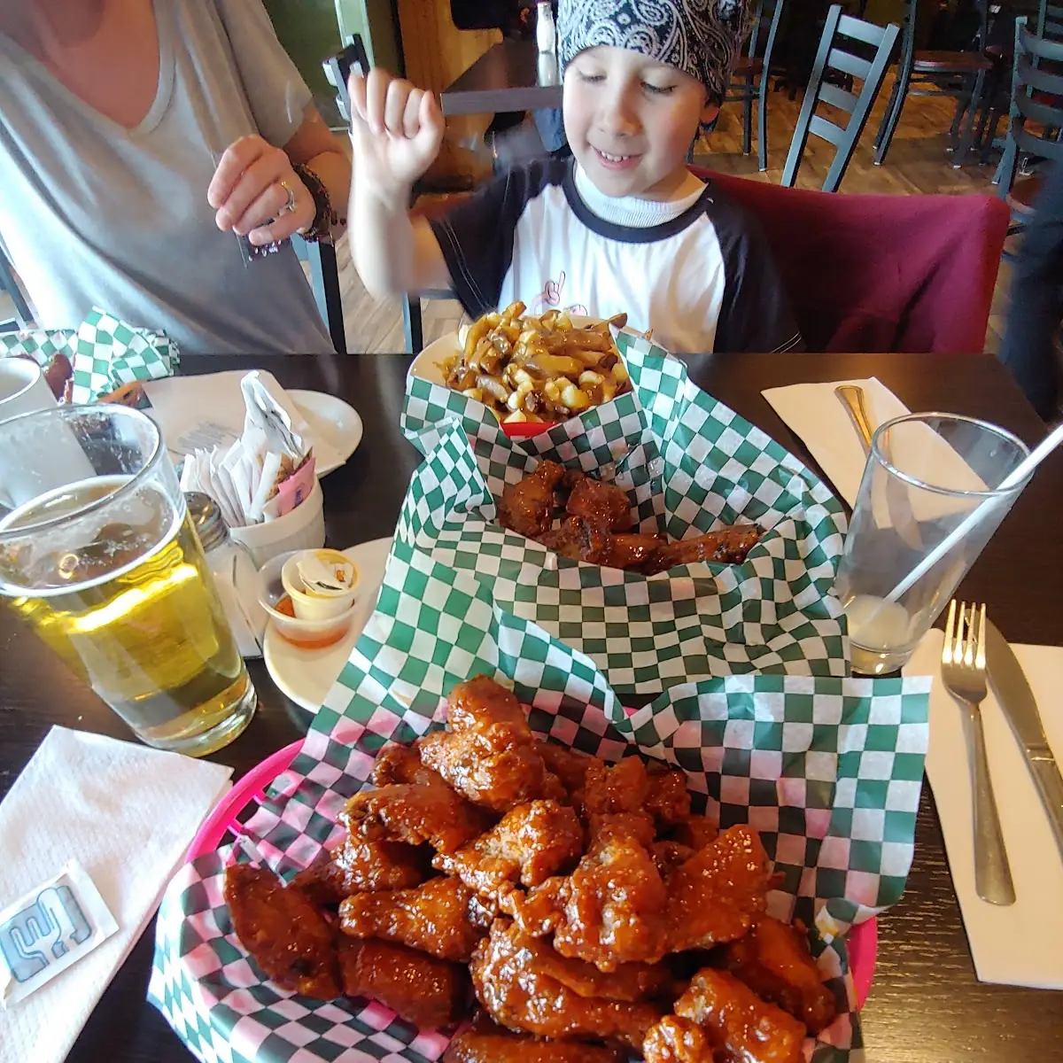 Hickory Smoked Chicken Wings, Glengarrian Pub & Restaurant
