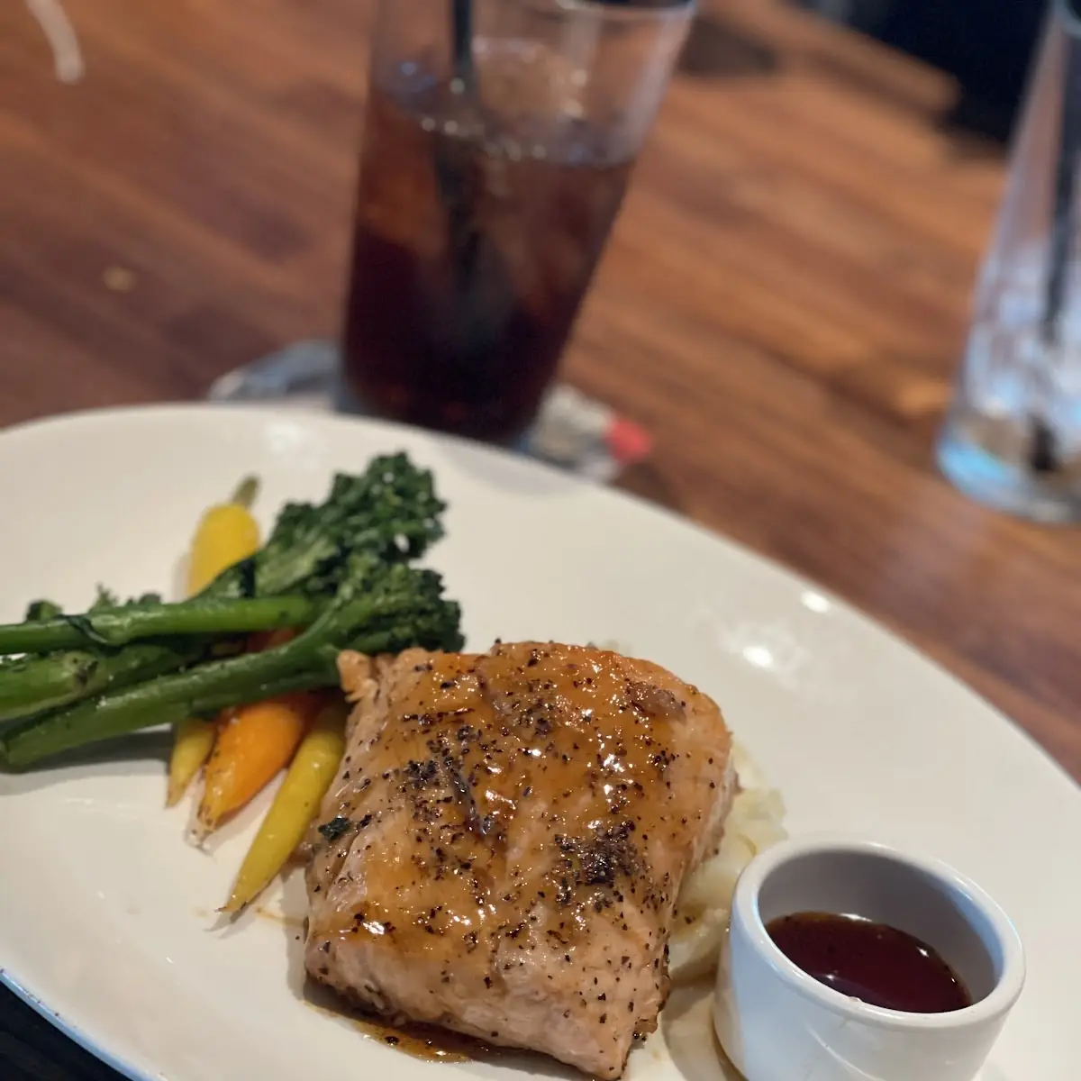 Whiskey Glazed Salmon