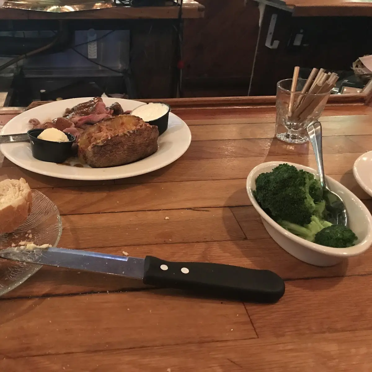 Prime Rib and Sweet Potatoes