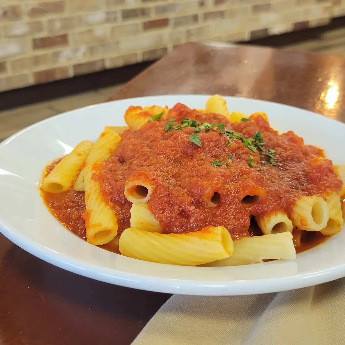 Stuffed Rigatoni & Vodka Sauce
