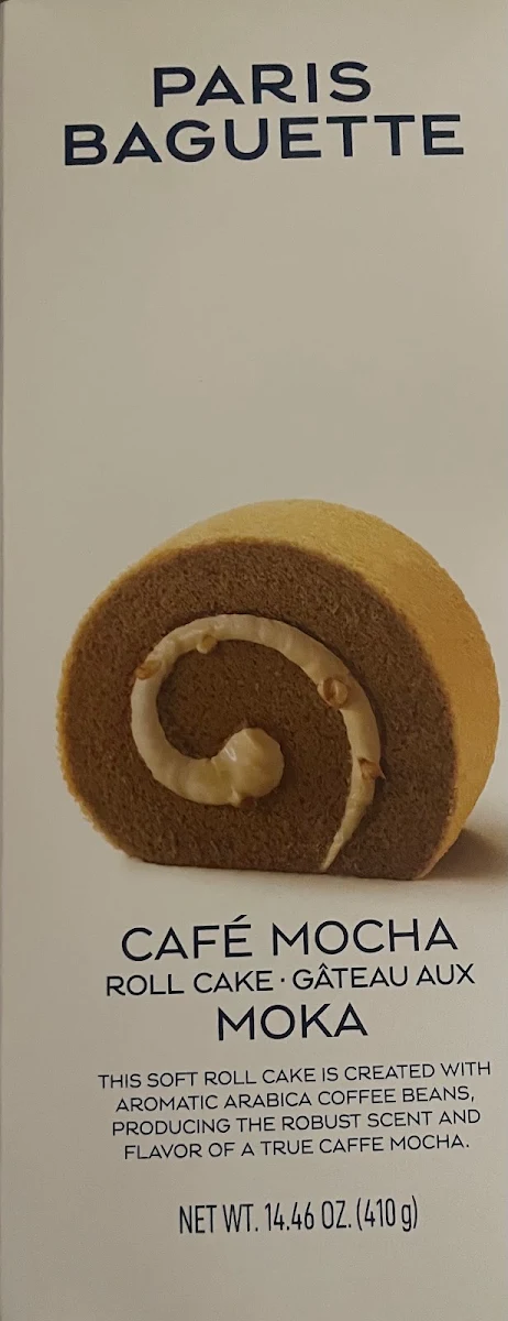 Cafe Mocha Roll Cake