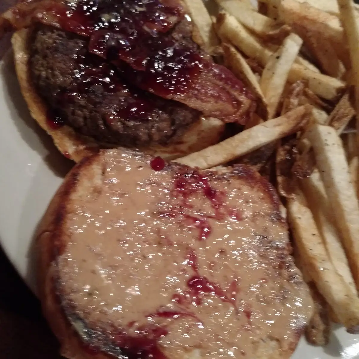 Peanut Butter and Jelly Burger