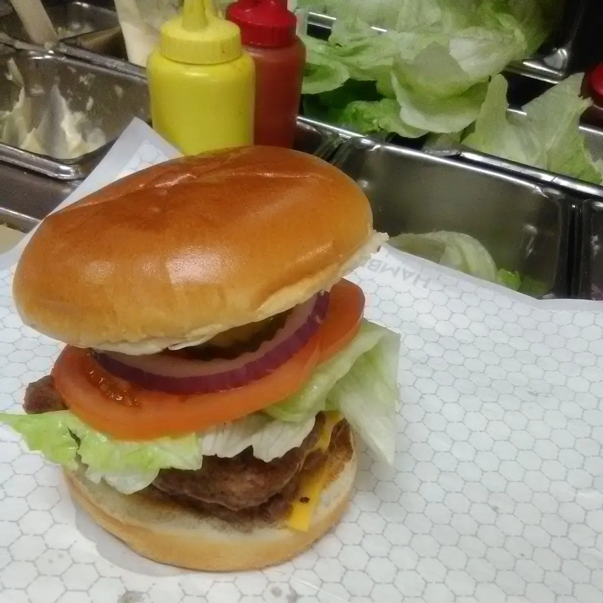 Dave's Classic Double Cheeseburger