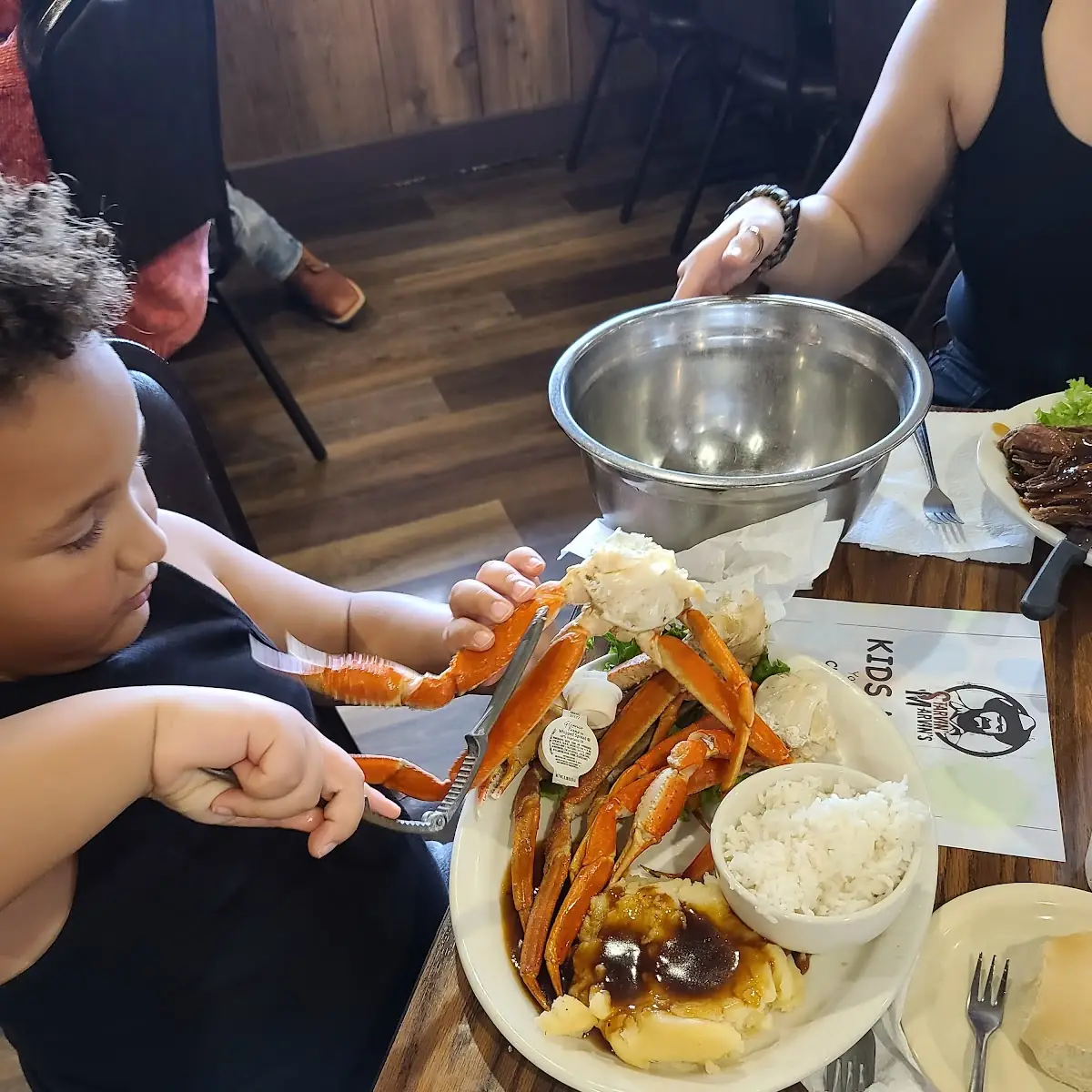 Crab Leg Dinner