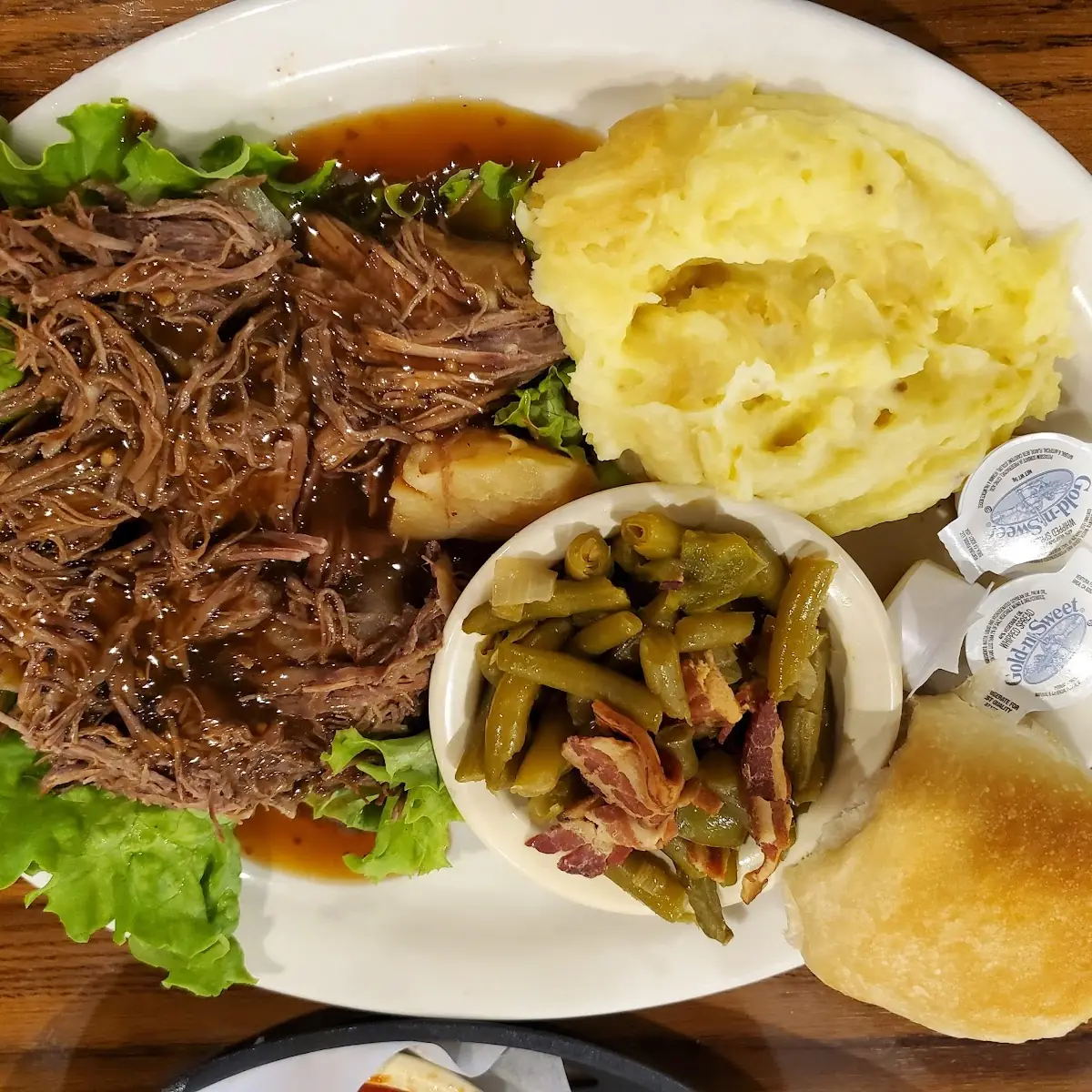 Open Faced Pot Roast