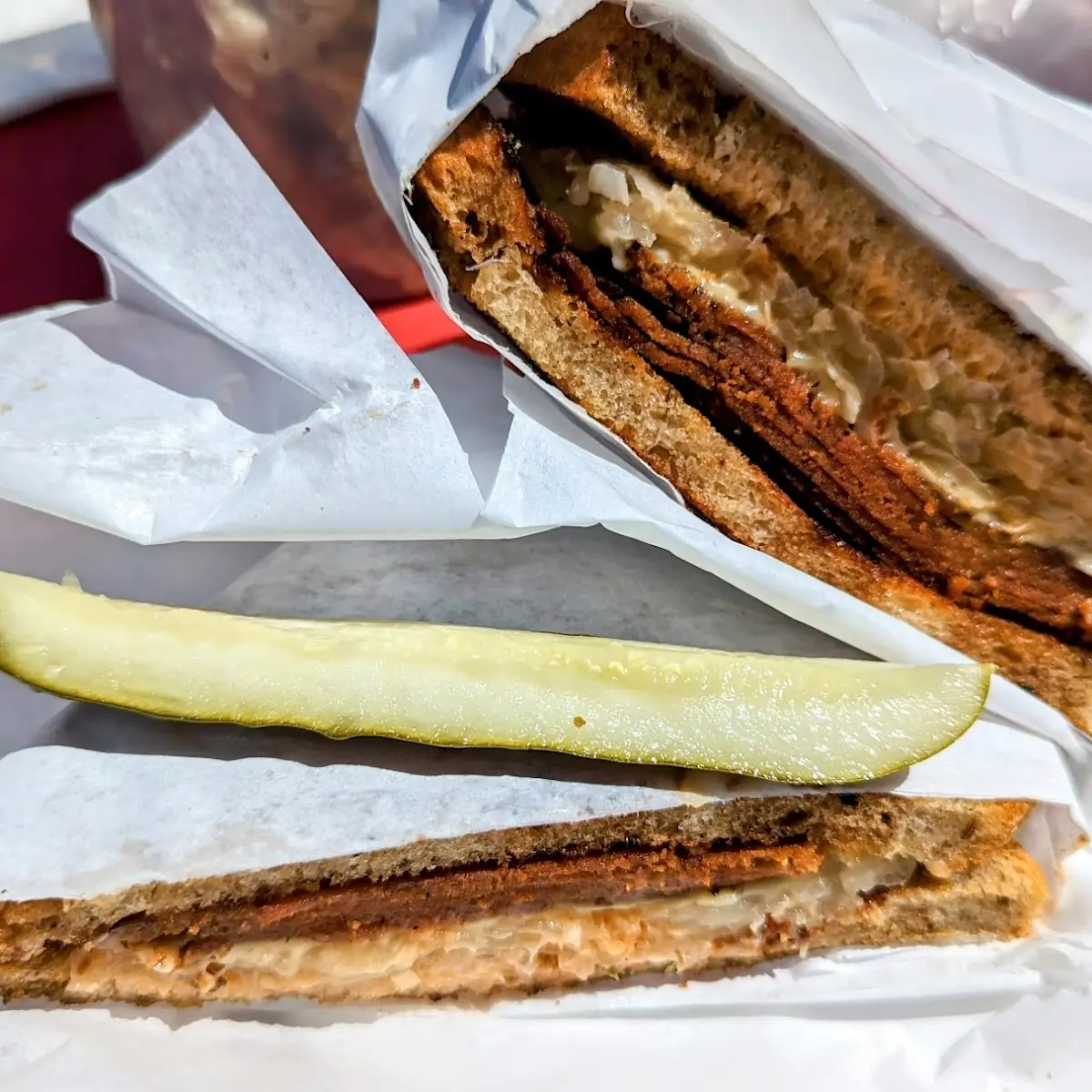 Vegan Reuben Sandwich