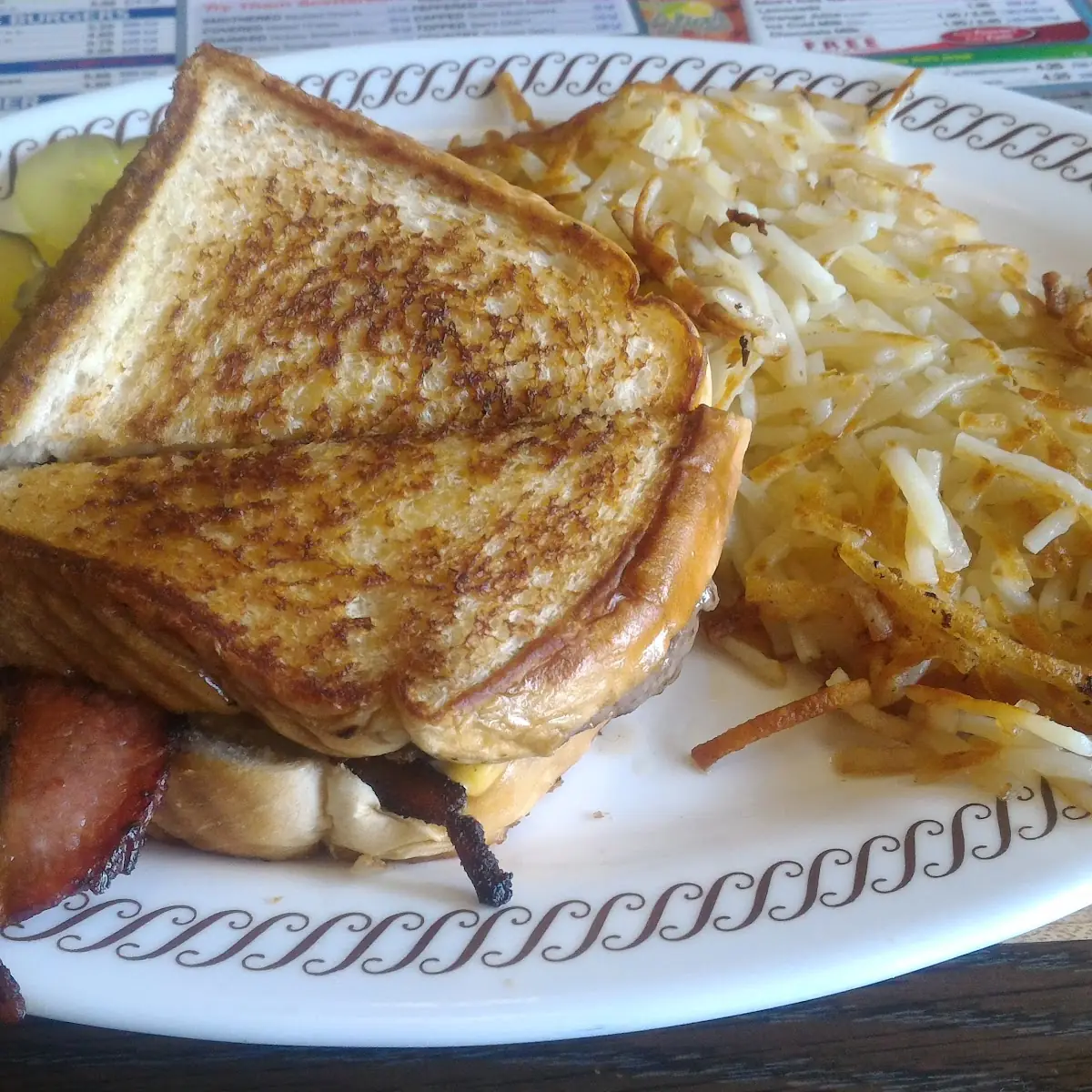 Texas Bacon Patty Melt
