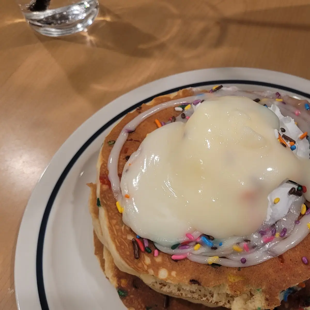 Sprinkles Pancake Combo