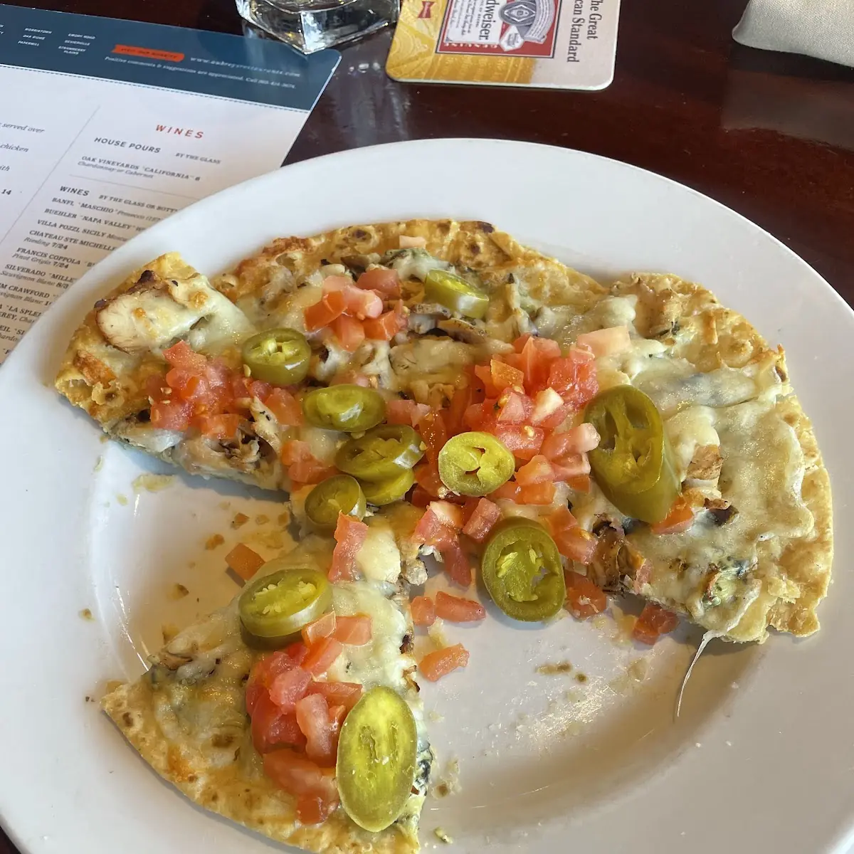 Pizza Rockefeller