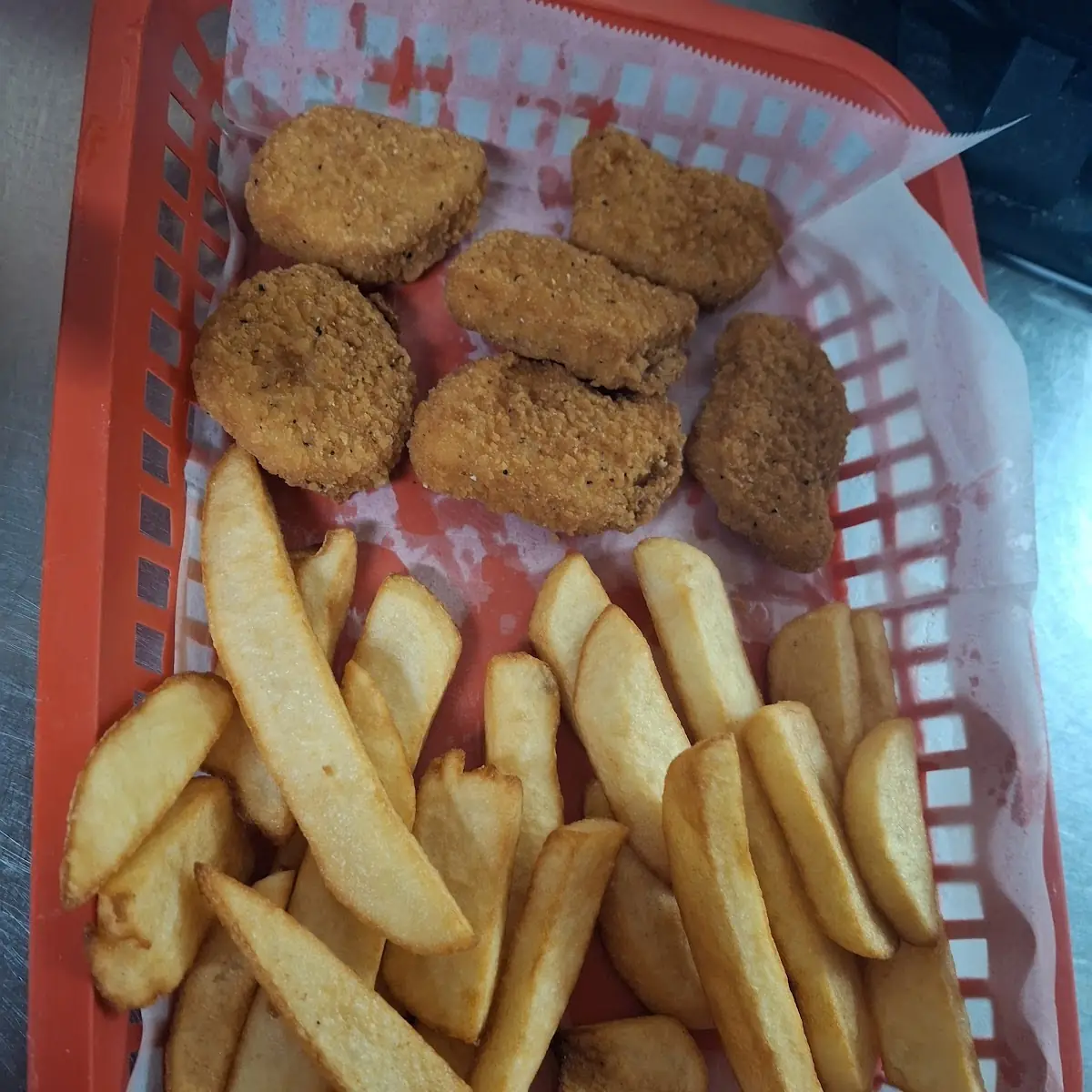 Chicken Nuggets with Fries