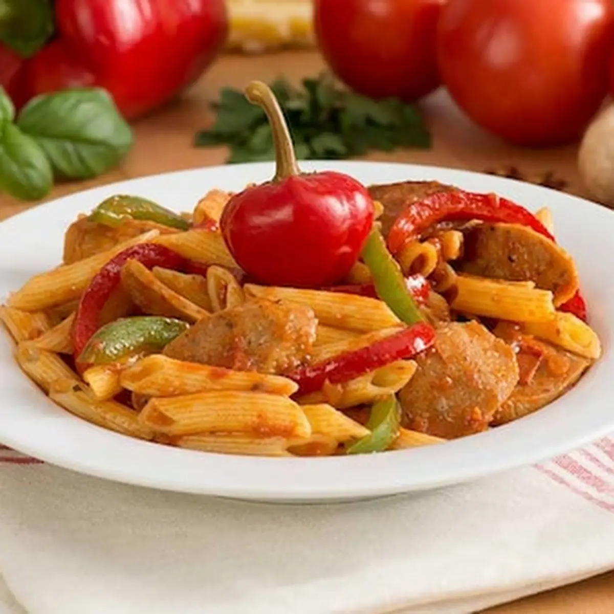 Sausage & Peppers Penne