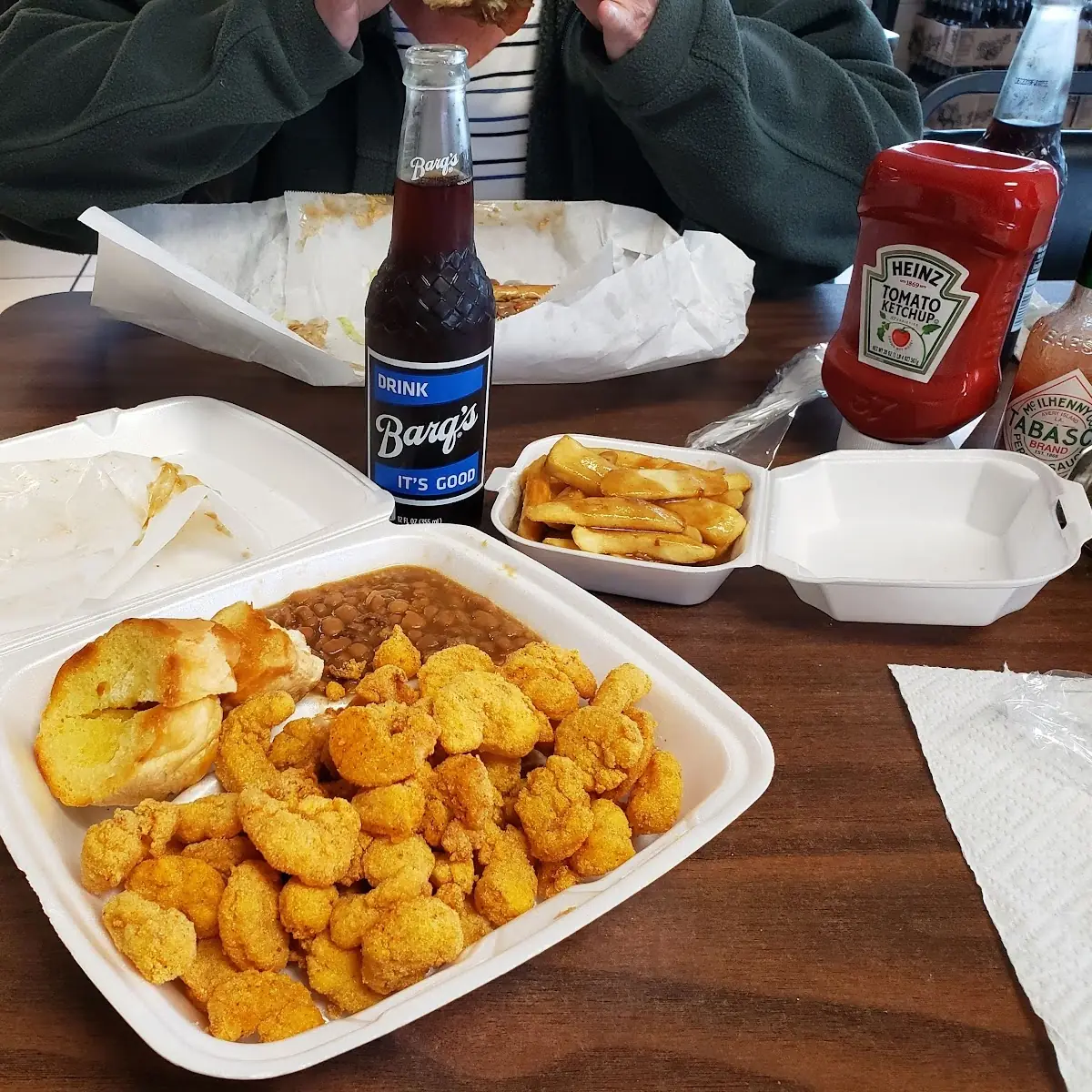 Fried Shrimp Wrap