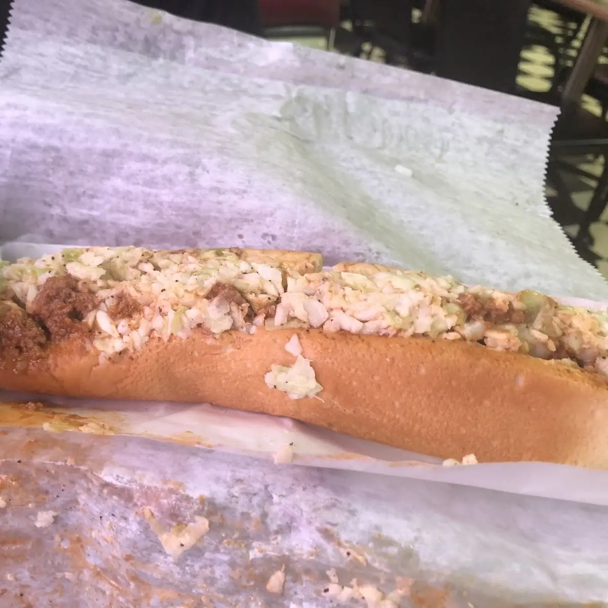 Foot Long Hot Dog