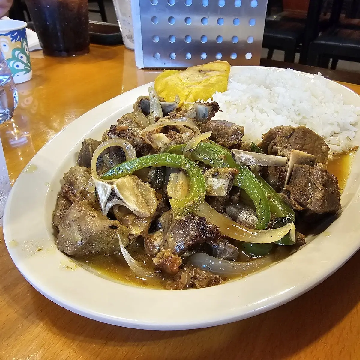 Goat Curry with White Rice