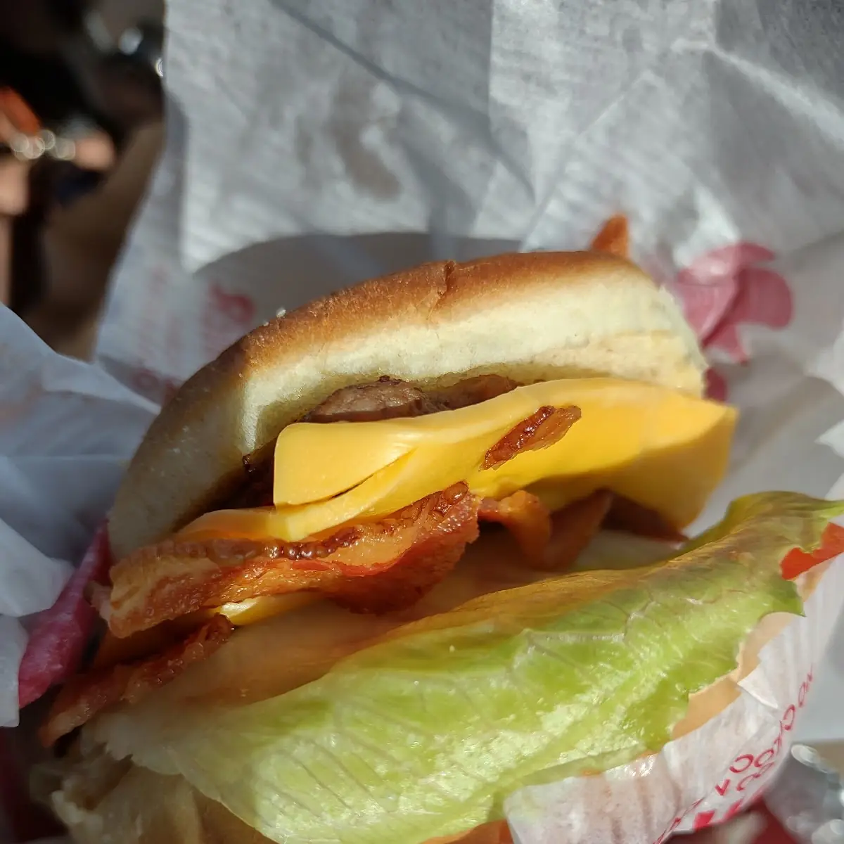 Jr Bacon Cheeseburger