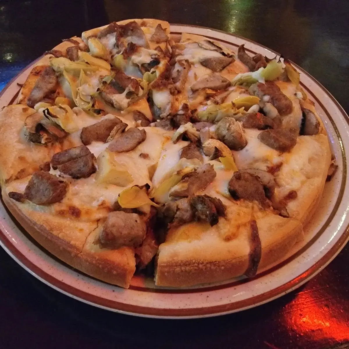 Italian Sausage Pizza
