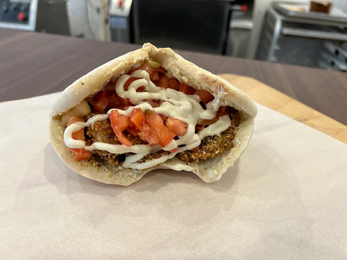 Chicken Schnitzel Sandwich