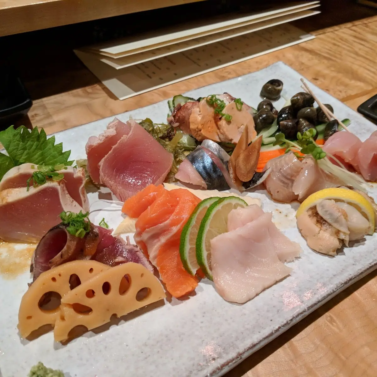 Sushi and Sashimi Combo