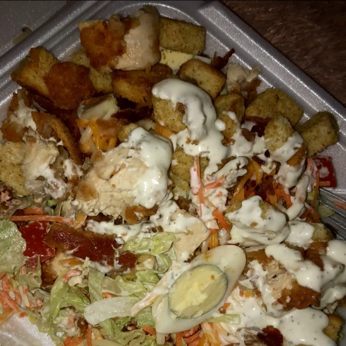 Fried Chicken Salad