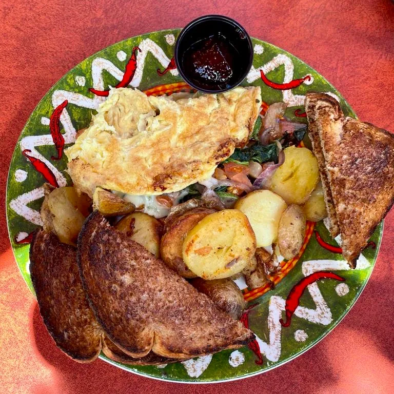 Breakfast Plate, Pescadores Bistro