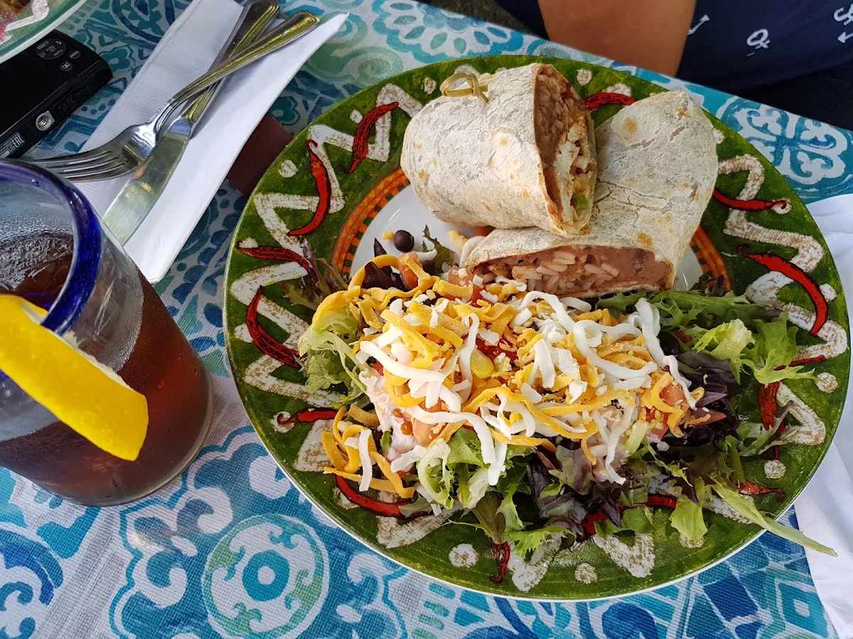 Chicken Burrito, Pescadores Bistro