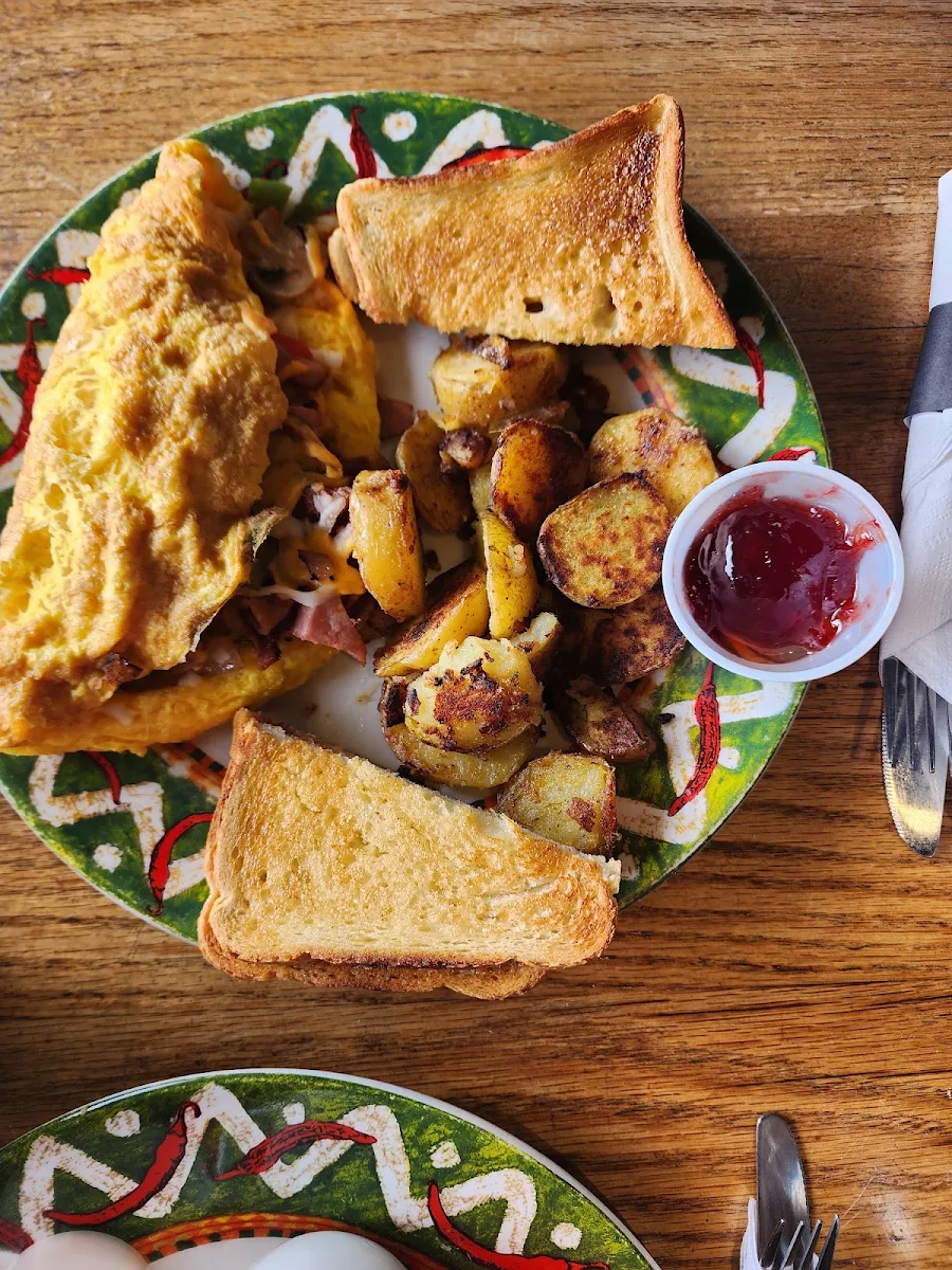 Mexican Omelette, Pescadores Bistro