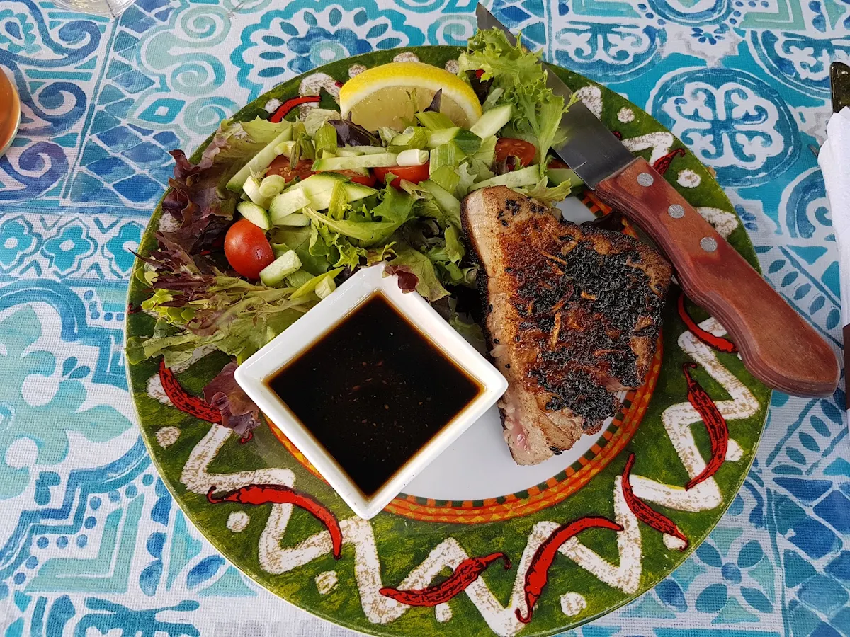 Seared Ahi Tuna, Pescadores Bistro