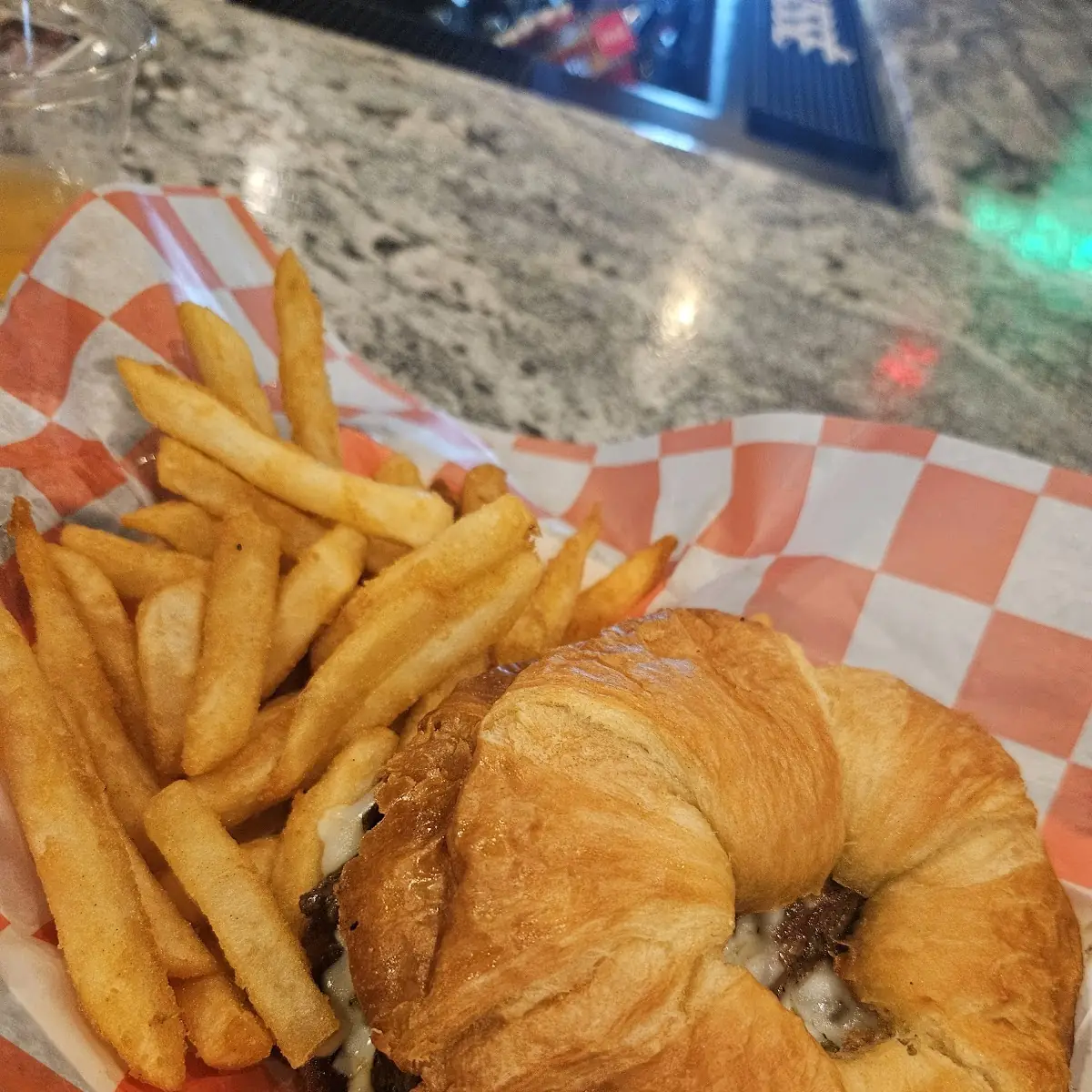 Philly Cheese Croissant
