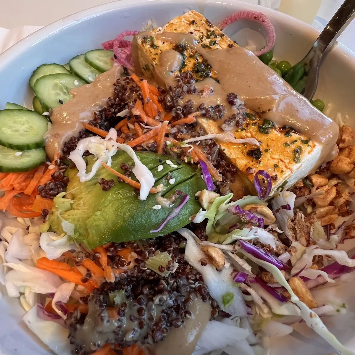 Grain Bowl with Tofu