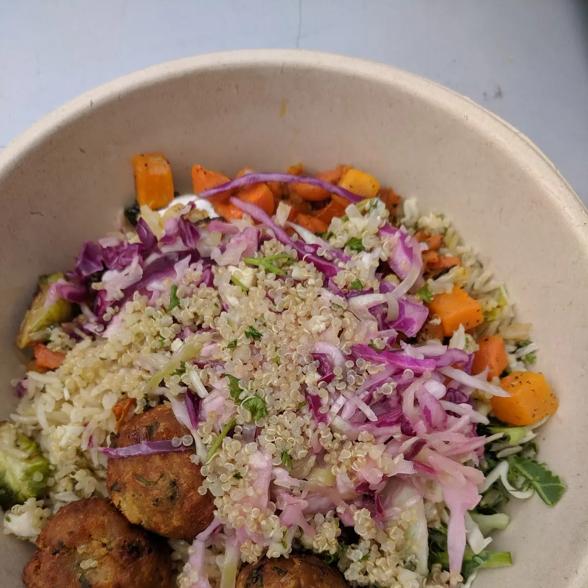 Falafel Mixed Vegetables
