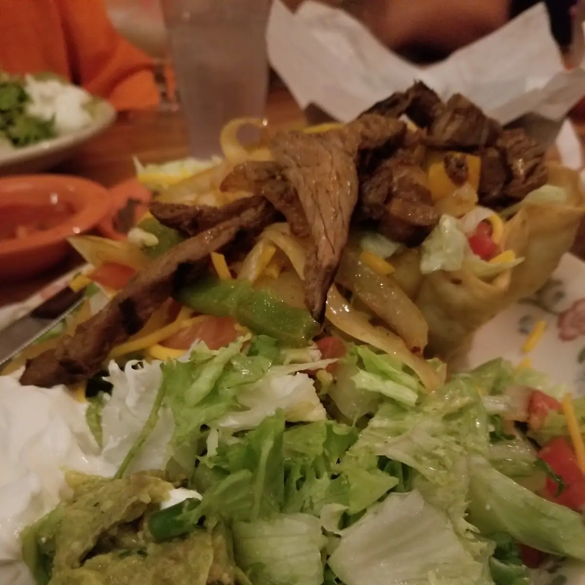 Fajitas Salad