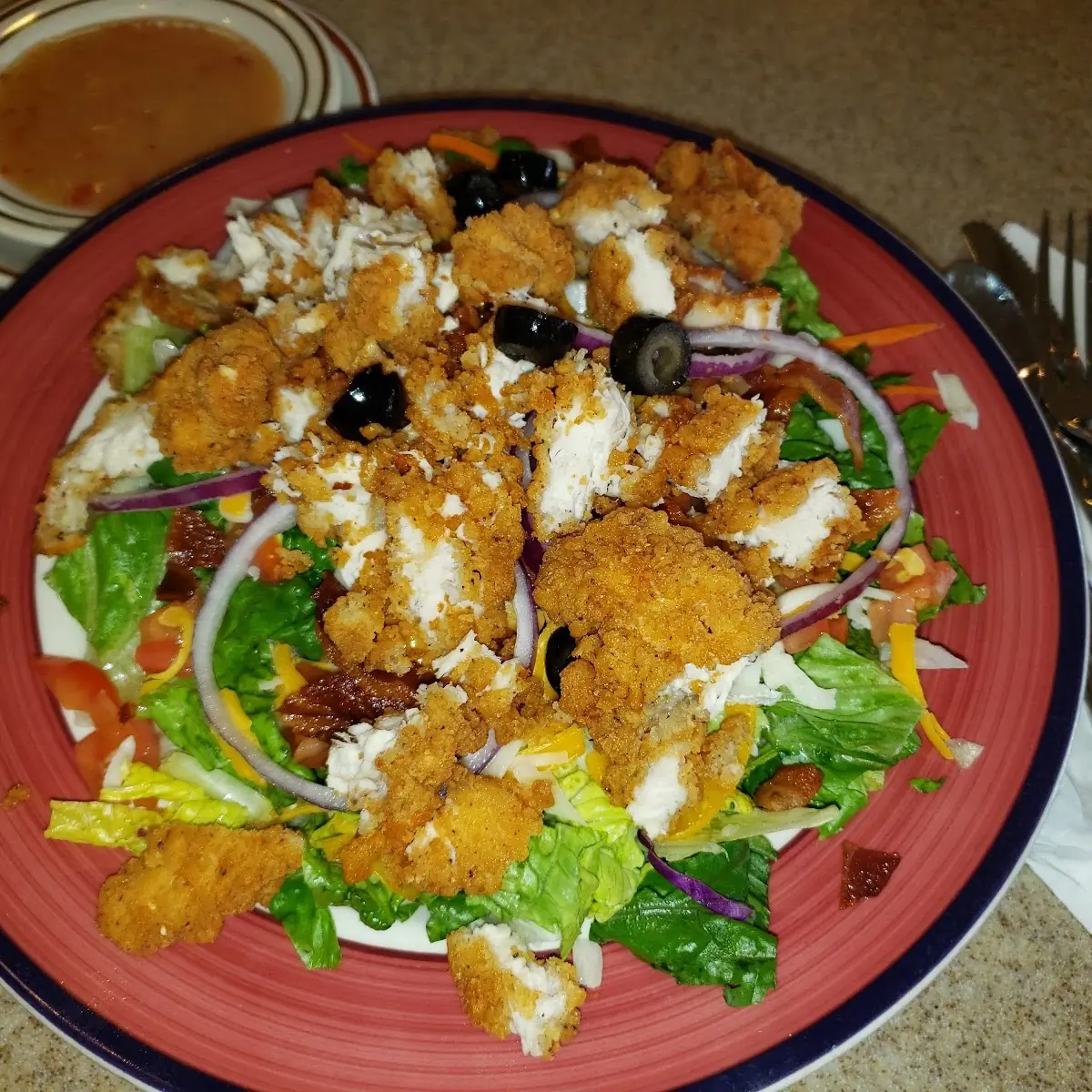 Fried Chicken Salad