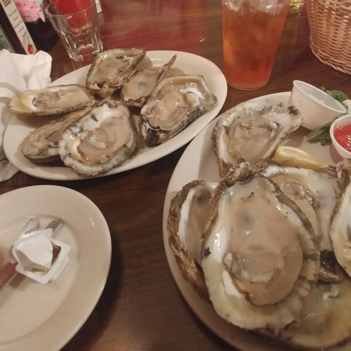 Steamed or Raw Oysters
