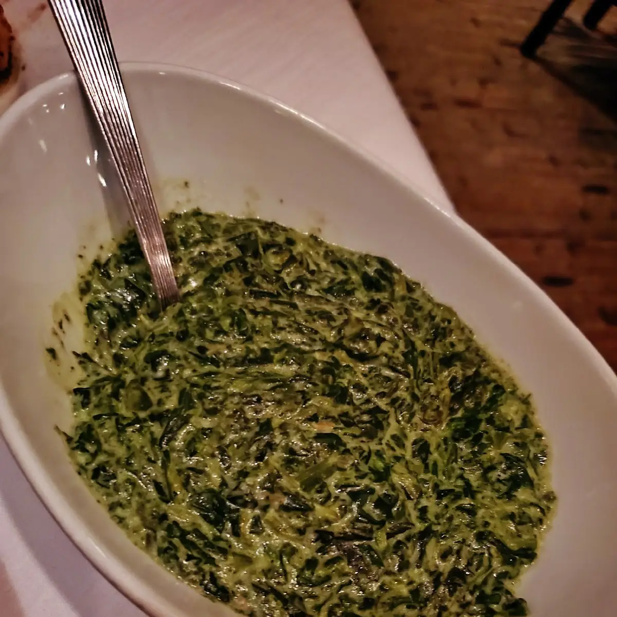 Creamed Spinach