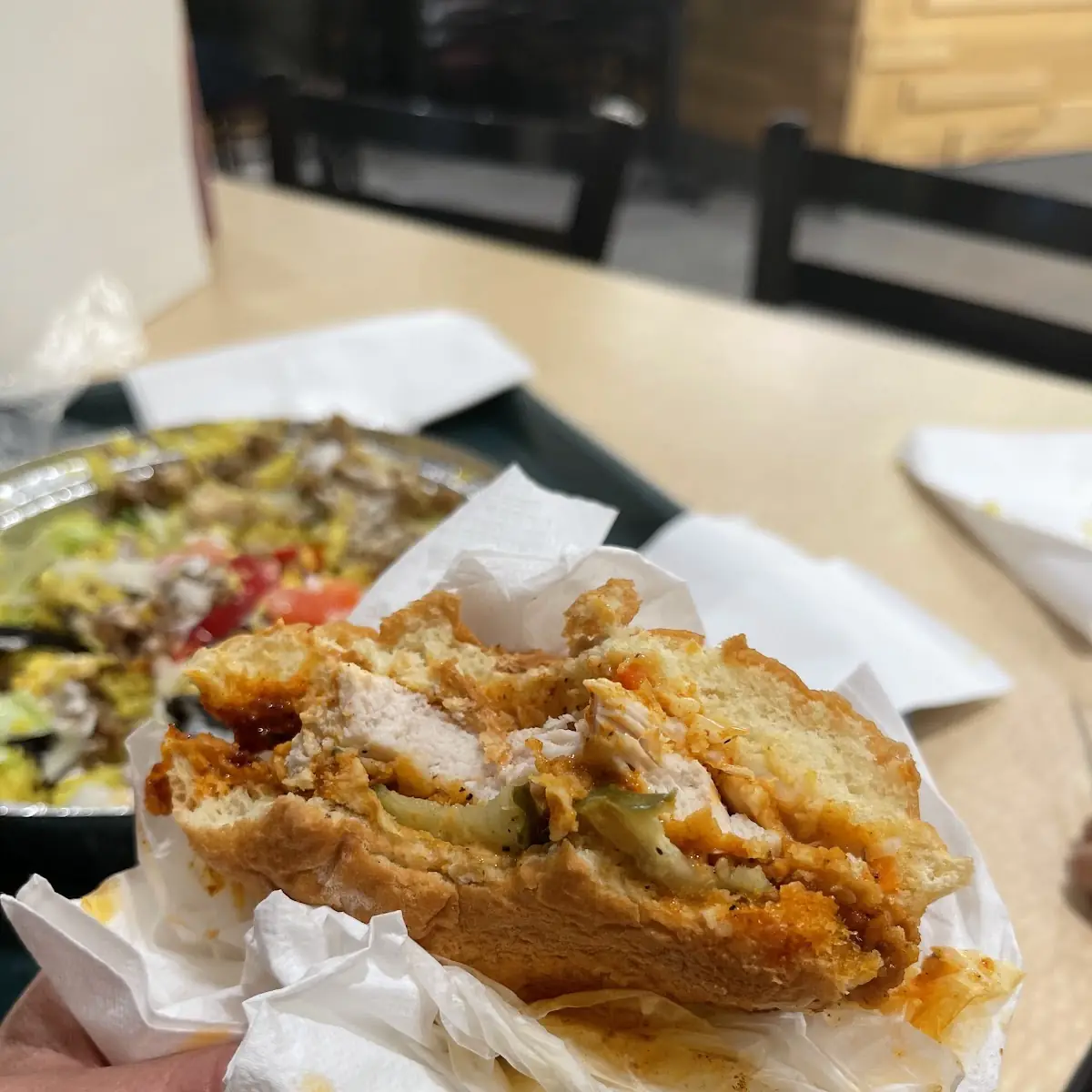 Spicy Chicken Burger