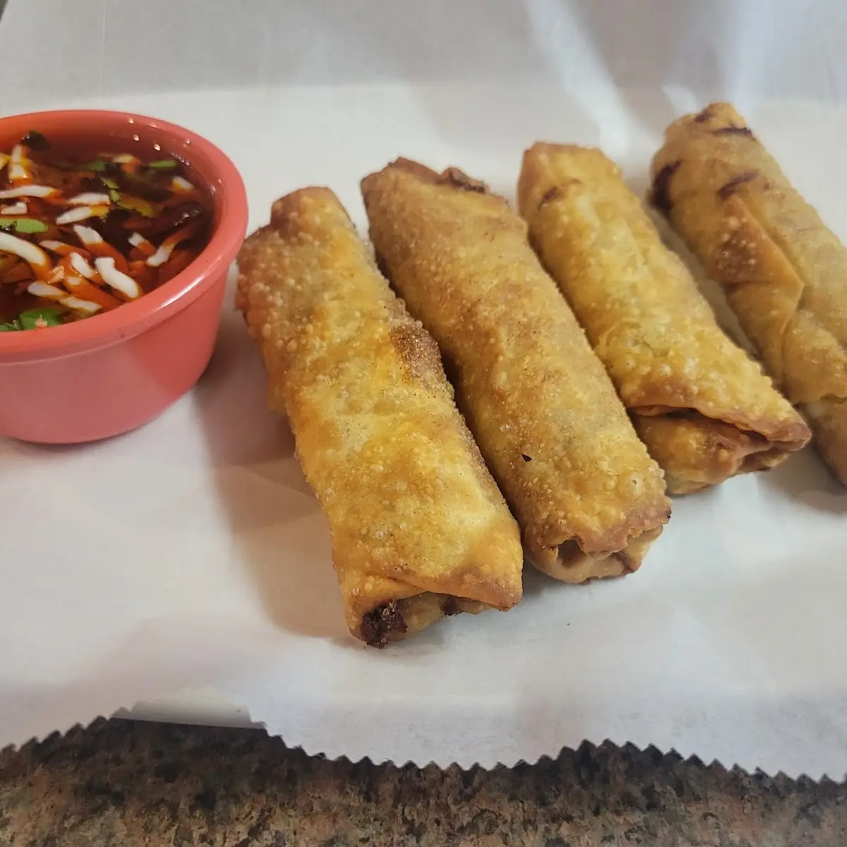 Birria Egg Rolls