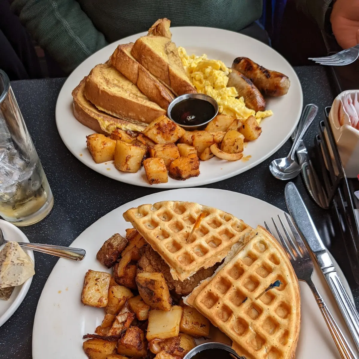 French Toast Chicken and Waffles